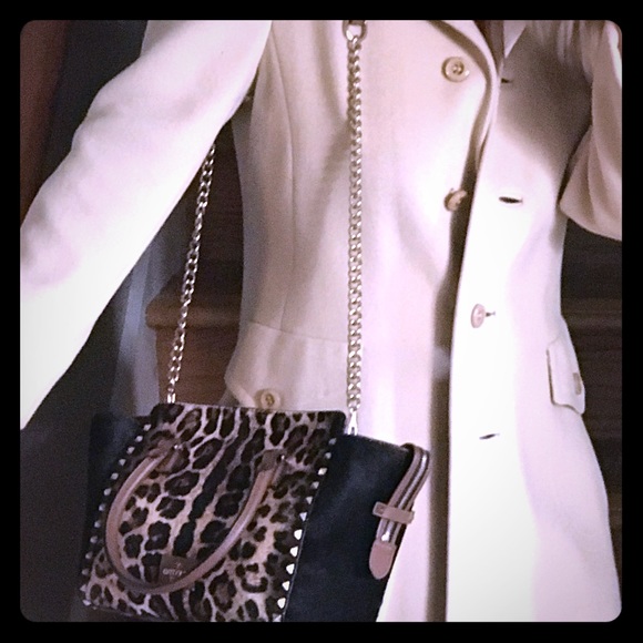 Sale⏰Gorgeous Valentino Rockstud leopard- Rare 3in1 wear - Picture 6 of 16